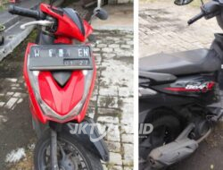 Nekat Curi Motor di Duduksampeyan, Pria Asal Surabaya Lompat ke Truk Trailer Hingga Akhirnya Ditangkap Warga