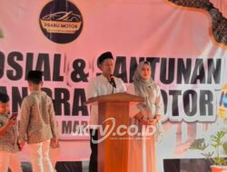 Kerajaan Prabu Motor Gelar Bakti Sosial dan Santunan 2.000 Anak Yatim dan Dhuafa