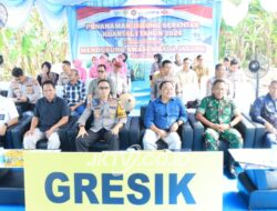Polres Gresik Bersama Forkopimda Tanam Jagung 1,2 Hektare di Kebomas, Dukung Swasembada Pangan Nasional