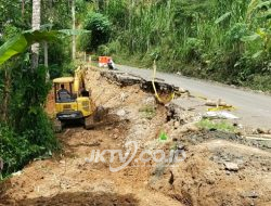 Gercep Tangani Longsor, Pemda Pacitan Amankan Jalur Ekonomi Bandar–Jeruk