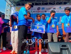 Alifia Ratu Azkha Murid SD Negeri 2 Ronowijayan, Raih Juara 3 Pelari Terbaik Putri UMPO FUN RUN 2026