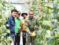 Danrem Untoro Puji Semangat Petani Milenial di Ngawi