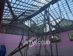 Mangkrak..!! Revitalisasi Atap SDN 2 Purwantoro Belum Ada Tindak Lanjut