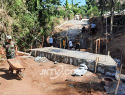 Jembatan Garuda Penghubung Ponorogo-Trenggalek Dibangun