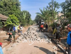 TMMD 129 Masuk Desa Bulu Lor Babinsa Punya Peran Ganda