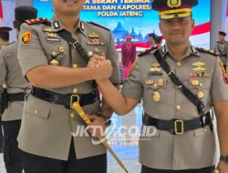 AKBP Haris Munandar Resmi Jabat Kapolres Wonogiri, Tongkat Estafet Kepemimpinan Beralih dari AKBP Wahyu Sulistyo