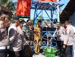 Polres Wonogiri Hadirkan Sumber Air Bersih, Warga Tegalharjo Tak Lagi Kesulitan Hadapi Musim Kemarau