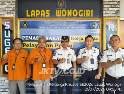 Dukung Sensus Ekonomi 2026, Lapas Wonogiri Terima Kunjungan BPS Kabupaten Wonogiri