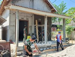 Progres Rehab RTLH TMMD ke-129 Capai 80 Persen, Rumah Hadi Siswanto Segera Layak Huni
