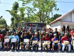 Tim Wasev Mabesad Kunjungi TMMD ke 129 Bulu Lor