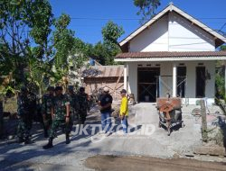 Pastikan Progres TMMD ke-129 Berjalan Optimal, Dansatgas Cek Langsung Sasaran Fisik di Bulu Lor
