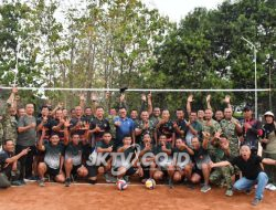 Meriahkan HUT ke 81 Kemerdekaan RI, Kodim Ponorogo Gelar Turnamen Bola Voli Antar Koramil