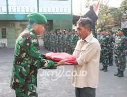 Dandim Tulungagung Berangkatkan Kirab Gelora Merah Putih Puncak Secang 2026