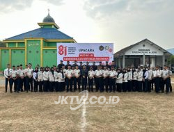 Peringatan HUT ke-81 Kemerdekaan RI, Lapas Wonogiri Laksanakan Upacara