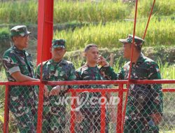 Pastikan Tepat Sasaran dan Berdaya Guna, Korem 081/DSJ Tinjau Jembatan Garuda di Madiun