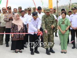 Karya Bakti TNI Berhasil Bangun Jalan Beton Sepanjang 2.200 Meter di Tulungagung