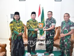 Perkuat Kolaborasi, Dandim Ponorogo Silaturahmi ke Pengurus Cabang NU Ponorogo