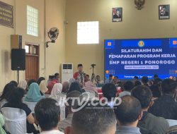 Waka Komisi D, Ribut Riyanto Dorong Sinergi Sekolah dan Wali Murid untuk Kemajuan SMPN 1 Ponorogo