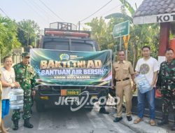 85.000 Ribu Liter Air Bersih Disalurkan Serentak di Wilayah Korem 081/DSJ