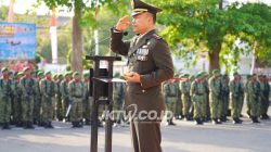 Korem 081/DSJ Gelar Upacara Peringatan HUT ke-81 TNI